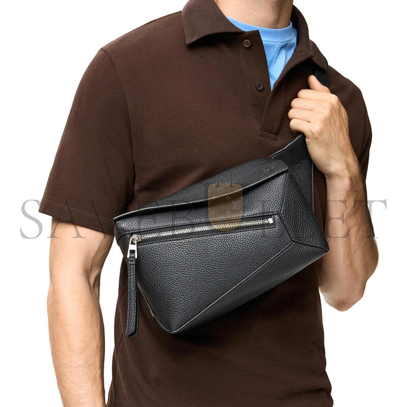 LOEWE SMALL PUZZLE BUMBAG IN GRAINED CALFSKIN B510SEBX08 (24*16*10.5cm)